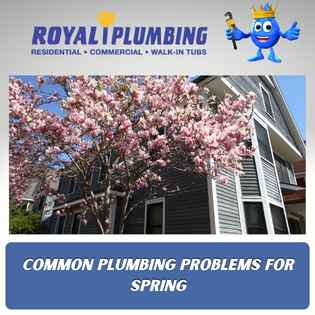 Common Springtime plumbing problems